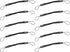 Ergodyne Squids 3136 Black Barcode Scanner Adaptor Straps, Carrying Strap for Bar Code Scanners, 10-Pack