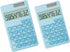 Basic Standard Calculators, Small Digital Desktop Calculator with 8-Digit LCD Display, Battery Solar Power, Pocket Size