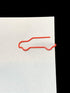 Automobile Race Car Shaped Paper Clips, 100 Count, Great for Collectors or Office Gift, Comes in Tin