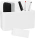 White Magnetic Pencil Cup, Locker Organizer for Pencil Storage with Strong Magnet for School and Office Supplies
