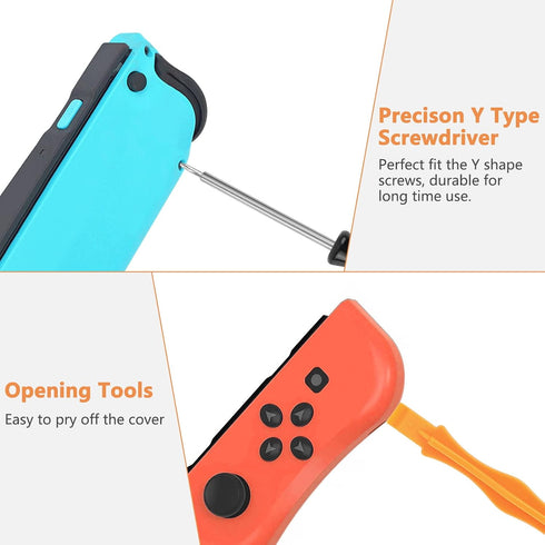 Triwing Screwdriver for Nintendo Switch Joycon - 1.5 Y Tripoint and Y00 Repair Tools for Joy-Con Controller