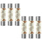 Cartridge Fast Blow Tube, Ceramic Cartridge Fuses 13A 250V, 6-Pack for Power Strip Experiment Circuit Repair