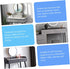 LIFKOME Set 4 Beveled Metal Furniture Legs - of for Tables and Cabinets