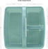 Teacher Created Resources Calming Blue Portable Plastic Storage Caddy, 6-Pack for Classrooms, Kids Room, Office
