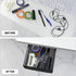 yuntop 1 Pcs Under Desk Drawer, Hidden Organizer, Plastic Self-adhesive Slide Out Storage Drawer for Office, Home