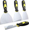Putty Knife Scrapers, Spackle Knife, Metal Scraper Tool for Drywall Finishing, 4 Pack