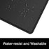 ITNRSIIET Premium Textured Mouse Pad with Stitched Edge, Washable Non-Slip Rubber Base, Smooth Operation, 10.2×8.3×0.12