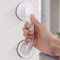 2 Pack Suction Cup Door Handle for Glass, Bathroom Door, Mirror, Cabinet,