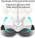 JJKSKV Tailbone Orthopedic Memory Foam Prostate Cushion for and Sciatica Seat Cushion for Chair and Car Removable