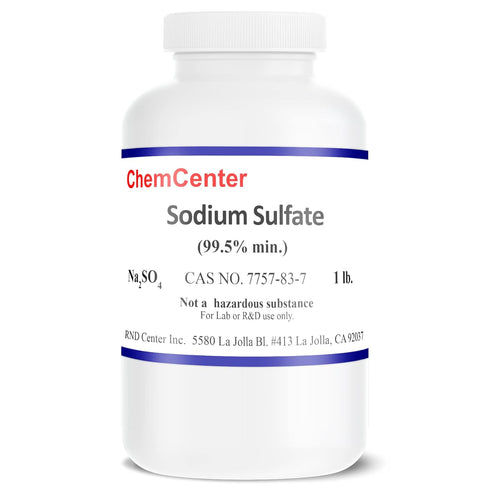 Sodium Sulfate, High Purity, 99% min., 1lb