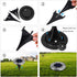 Lights,12 Pack ZGWJ Solar Ground Waterproof Solar Garden Lights, Upgraded Outdoor Garden Waterproof Bright in-Ground