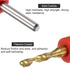 uxcell 10pcs PCB Drill Bits, 1/8" Shank Titanium Coated Carbide Mini Drill Bits Set for Circuit Board