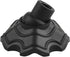 Tydurholy 4Pcs Black(13mm) Camping Chair Foot Pads, Non-Slip Plastic Leg Covers With Adjustable Angle, Wear-Resistant