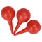 stonylab 30 ml Red Rubber Dust Balls, 3-Pack Air Blower Pump Lab Supply for Fluid Extraction Duster Cleaning Tool
