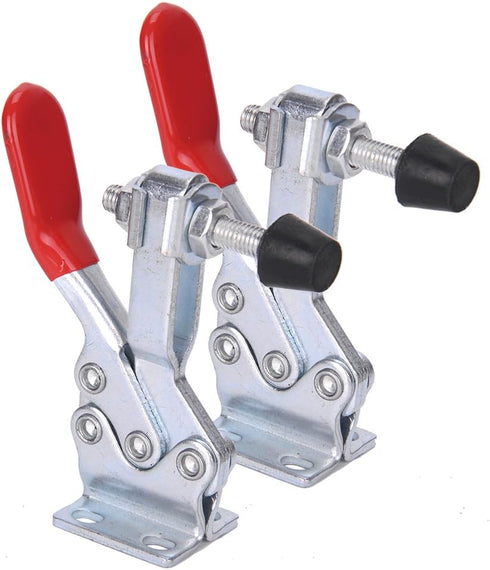 Accessbuy Toggle Clamp 225D, Heavy Duty Large Hold Down Clamp, 500Lbs Capacity, Quick-Release, 2 Pack