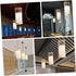 SEWACC Natural Chandelier Chinese Style Pendant Light with Retro Rattan Weave Japanese Zen Hanging Ceiling Light