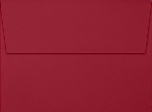 LUXPaper Invitation Envelopes A6 | Peel & Press | 4 3/4" x 6 1/2" | Garnet Red | 80lb. Text | 50 Qty
