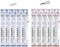 Tombow Mono Zero Pen-Style Eraser - 20 Refills, 2.3mm Round & 2.5mm Rectangle tip