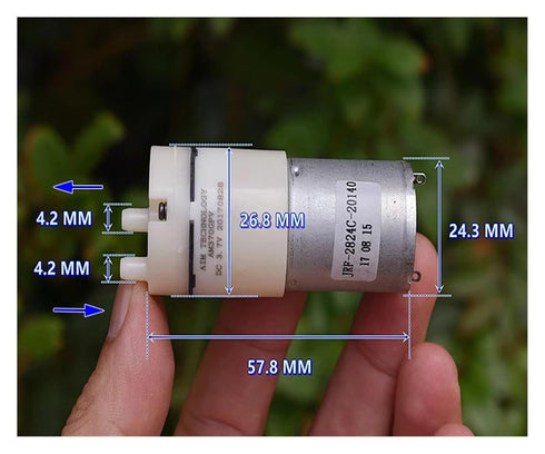 QEFPPMDUS AM370GPV 3V 3.7V 370 DC Small Electronic Starter Diaphragm Vacuum Pump Air Negative Pressure Suction DIY