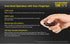Nitecore Tube v2.0 Keychain Flashlight 55 Lumen USB Rechargeable Ultra Lightweight Compact