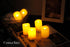 6 18 Flameless Flickering LED Votive Tealight Candles Battery Operated with Timer / Hours On and Hours Off Per Cycle