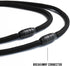 T3 Lanyard U.S. Special Edition - Durable Round Cord with Metal Hook and Breakaway Buckle (American Flag Edition)