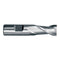 HHIP 5801-0375 3/8" x 3/8" 2 Flute High Speed Steel Center Cut Single End End Mill