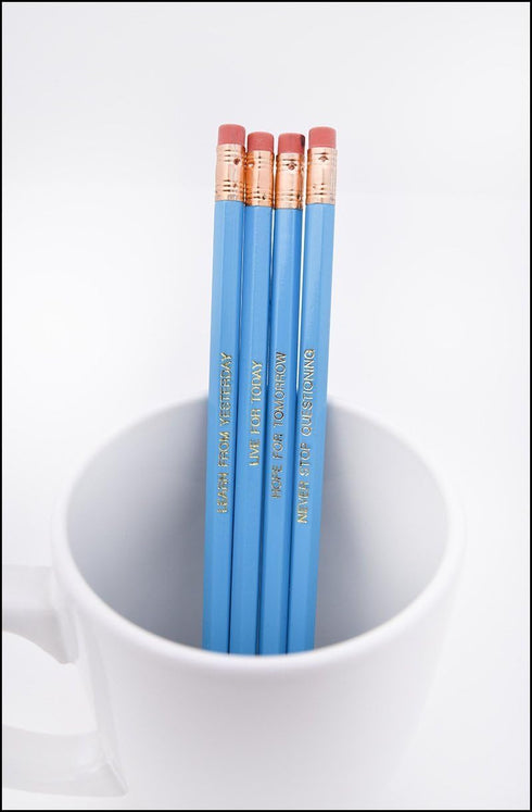 Fresh Prints of CT Einstein - Inspirational Pencils with Funny and Motivational Sayings