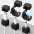 Art3d 8 Pack Magnetic Cable Clips, Black Cable Management Accessories, Cord Smooth