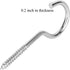 Large Screw Hooks - 4 Inches Heavy Duty Ceiling Hooks for Indoor and Outdoor Hanging Plants, 10 Pieces