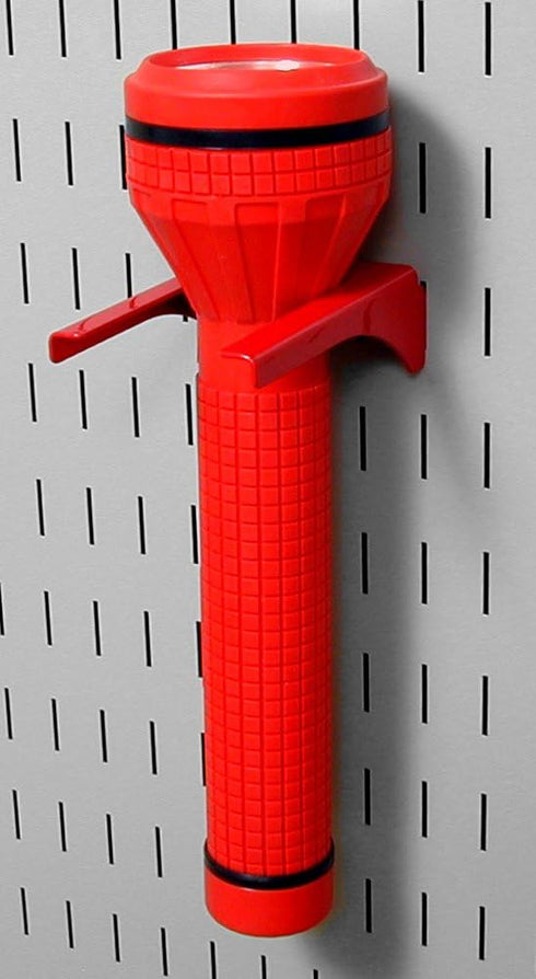 Wall Control 2in Handle Bracket - Slotted Metal Pegboard Hook - Red - Tool Board