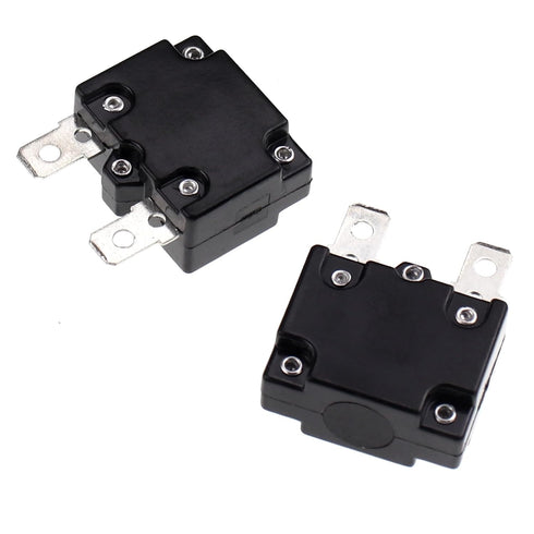 5Pcs 125/250V AC 32V DC Thermal Circuit Breaker 8amp AUTO Reset Overload Protector Switch Automatic Reset Relay Fuse 8A