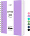 RETTACY A5 Bullet Dotted Journal, 300 Pages, 100 GSM Premium Paper, Lilac for Bullet Journaling and Sketching