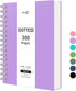 RETTACY A5 Bullet Dotted Journal, 300 Pages, 100 GSM Premium Paper, Lilac for Bullet Journaling and Sketching