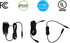 MyVolts 9V Power Supply Adaptor Compatible with Ameda Purely Yours Breast Pump - US Plug - with Extension and Inline