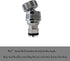 Dishwasher Snap Coupling Adapter - Quick Connection for Shower Hose, Garden Hose, Sink to Hose Adapter