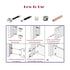 300Pcs 3-in-1 Furniture Connecting Hardware Kit, Cam Lock Fasteners, Wood Dowel Pins, Pre-Inserted Nut for Furniture