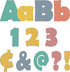 Qyeahkj 260pcs We Belong Letters Combo Pack Bulletin Board Set for Classroom Wall Decor