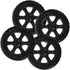 4pcs Replacement Grocery Cart Wheels Castor Wheels for Shopping Basket Laundry Rolling