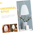 ORFOFE Plastic Lamp Shade Replacement for Torchiere Floor Lamp Funky Patterned Design Compatible with Stand Lamps