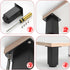 Generic Set 2 Stand(Black,8cm/3in) Square Metal Legs for Furniture | of Adjustable Sofa Cabinet Support Feet |