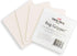 Mohawk Home Non-Slip Corner Gripper Area Rug Tabs, 4 Pack, Anti-Curling Double Sided Adhesive 4"x4" Square White