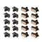 SS22F25-G7 2-position DPDT 2P2T Panel Mount Mini Slide Switch, 20Pcs