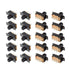SS22F25-G7 2-position DPDT 2P2T Panel Mount Mini Slide Switch, 20Pcs
