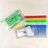Small Zipper Plastic Envelopes - BOPART 30Pcs Clear Pencil Pouch with Label Pocket - 9x4.7 Inches