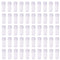5ml Plastic Test Tubes - Small Vial Storage Container for Lab - 50pcs
