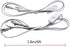 T5 T8 LED Wire Connector Power Cord with On/Off Plug for LED Tube, 1.8M/6Ft, 3pin, 2PCS Integrated Fixture