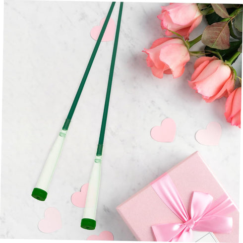 15pcs TEHAUX Plastic Flower Tubes Cap for Fresh Flower Preservation Reusable Vials for Floral Arrangements Home Decor