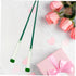 15pcs TEHAUX Plastic Flower Tubes Cap for Fresh Flower Preservation Reusable Vials for Floral Arrangements Home Decor