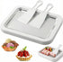 New Rolled Ice Cream Maker, Diy Homemade Rolled Myfroroll Ice Cream Tray,